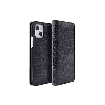 abbi SIGNATURE LIPARI イタリアンレザーダイアリーケース for iPhone 13 mini ブラック ABS21788i13MNBK