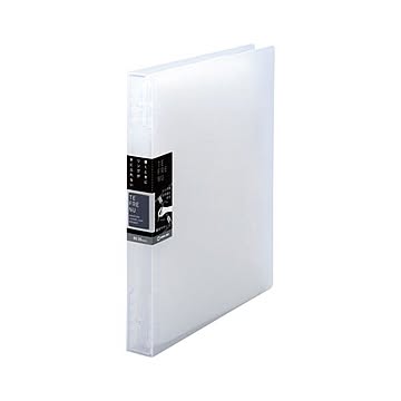 （まとめ） キングジム TEFRENU バインダーノート B5（26穴） ワイド 透明 【×10セット】