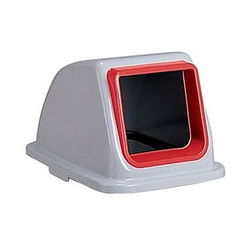 テラモト エコ分別カラーペール65 赤 DS-252-312-2 5セット