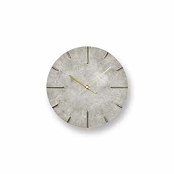 Lemnos レムノス DESIGN OBJECTS Shin Azumi Quaint クエィント AZ15-06  掛け時計 デザイン時計 真鍮製 伝統工芸技法