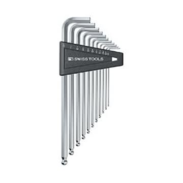 PB SWISS TOOLS 212ZLH-12 ボール付六角レンチセット ロング（パックナシ）