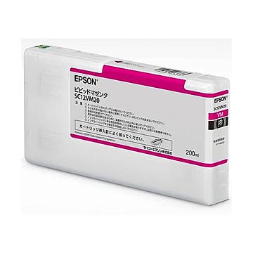 エプソン インクカートリッジ 200mlビビッドマゼンタ SC12VM20 1個