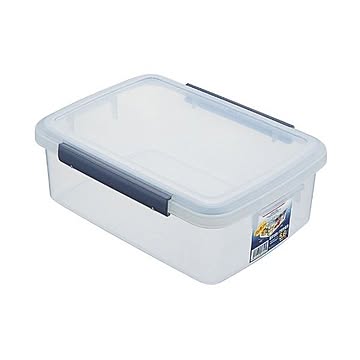 ストッカー/食品保存容器 5.6L 3個セット 防湿 密封 パッキン 蓋付 ユニックス ウィル キッチンボックス 〔キッチン 台所〕