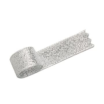 (まとめ) タカ印 グランドメタルリボン 12mm×20m 銀 50-7301 1巻 【×30セット】