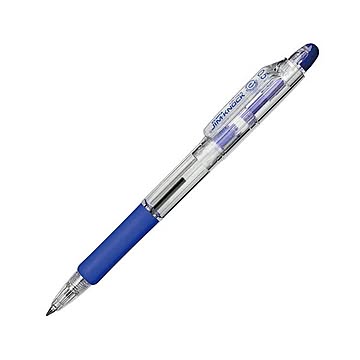 （まとめ） ゼブラ 油性ボールペン ジムノック 0.5mm 青 KRBS-100-BL 1セット（10本） 【×5セット】