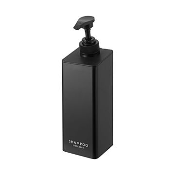 tower タワー (山崎実業) たっぷり洗剤が出るマグネットディスペンサー Magnetic Dispenser シャンプーボトル コンディショナー ボディソープ 詰め替えポンプ 磁石 浮かせて収納