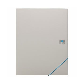 (まとめ) ライオン事務器ホルダーブック(リベルテ) A4タテ 8ポケット グレー HB-303L 1冊 【×30セット】