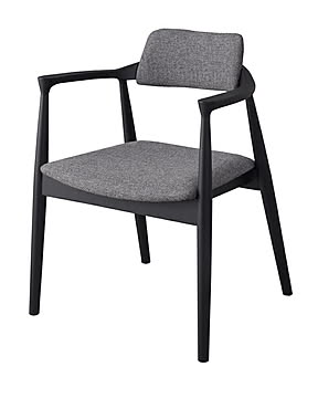 東谷 完成品 ダイニングチェア JPC-212 グレー 幅56x奥行55x高さ75cm