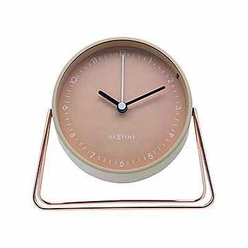 NEXTIME ネクスタイム Berlin Table ベルリンテーブル NXT-5240GS / NXT-5240RZ アラーム時計 目覚まし時計 スイープムーブメント 置き時計 置時計