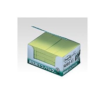 （まとめ） 住友スリーエム ポストイット(R) エコノパック(TM)製品シリーズ 20個入り 横25×縦75mm 5001-G グリーン 20個入 【×2セット】