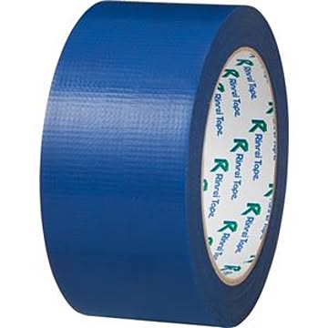 (まとめ) リンレイ PEワリフカラーテープ 50mm×25m 青 674アオ 1巻 【×15セット】