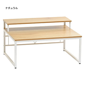 机 組立式 メラミン ローデスク ONDK0108 幅800x奥行650x高さ450mm B.Bファニシング