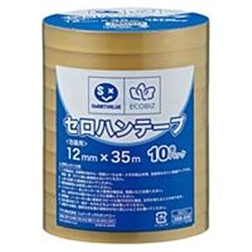 ジョインテックス セロハンテープ12mm×35m300巻 B637J-300