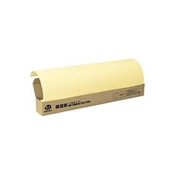 （まとめ）ジョインテックス 方眼模造紙プルタイプ50枚クリーム P152J-Y【×2セット】