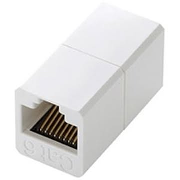（まとめ）エレコム ELECOM RJ45延長コネクタ LD-RJ45JJ6Y2×5セット