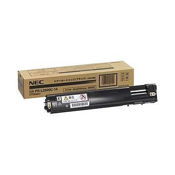 (まとめ）NEC トナーカートリッジ 3K ブラック PR-L2900C-14 1個【×3セット】