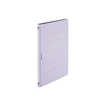 (業務用10セット)フラットファイル/紙バインダー 【A4/2穴 10冊入り】 背表紙強化タイプ D128J-VL パープル(紫)