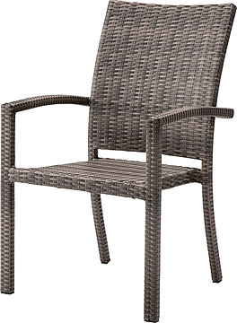 ブラウン チェア W58×D63×H93×SH41.5