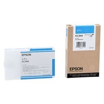 EPSON エプソン インクカートリッジ 純正 ICC36A シアン(青)