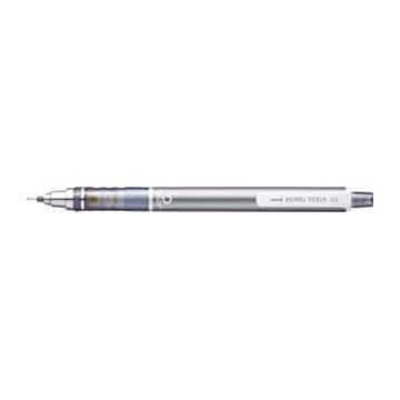 （まとめ） 三菱鉛筆 クルトガ スタンダードモデル（0.3mm芯） M3-450 1P.26 シルバー 1本入 【×5セット】