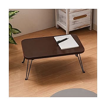 カラーミニテーブル/折りたたみテーブル  幅45×奥行30cm 長方形 コンパクトサイズ【代引不可】