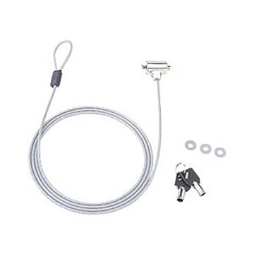 サンワサプライ 盗難防止ワイヤ eセキュリティ(SL-31No.ランダム) SLE-6S