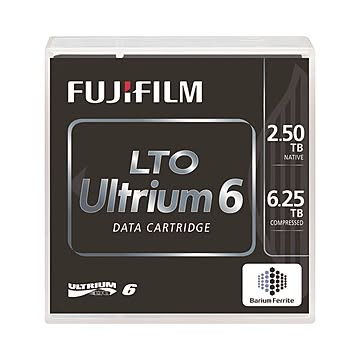 富士フイルム LTO Ultrium6データカートリッジ バーコードラベル縦型付 2.5TB LTO FB UL-6 OREDPX5T1箱5巻