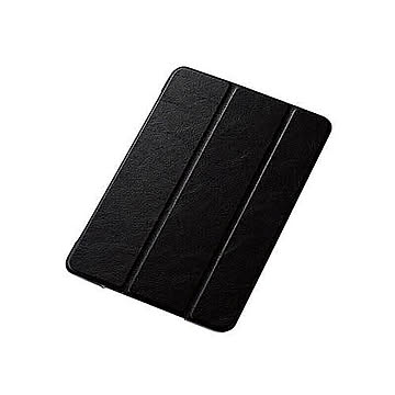 エレコム iPad mini 2019/フラップカバー/背面クリア/ソフトレザー/2アングル/ブラック TB-A19SWVBK 管理No. 4549550123907