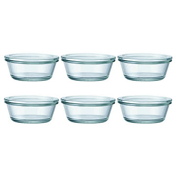 グルメシェイプ 250ml 6個セット WECK マークスインターナショナル WE-750