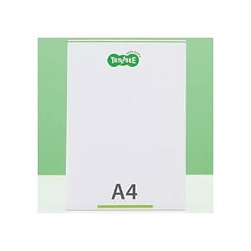 (まとめ) TANOSEE 再生PETサインスタンド 片面用 A4タテ 1個  【×30セット】