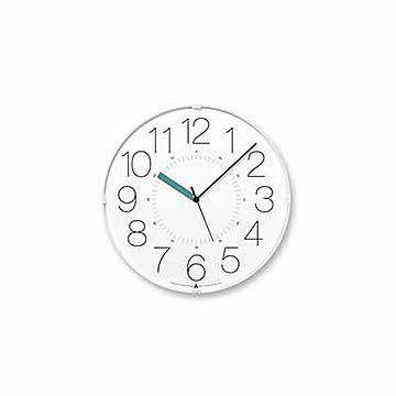 Lemnos レムノス CASA AWA CLOCK CARA カラ AWA21-01 掛け時計 スイープセコンド デザイン時計
