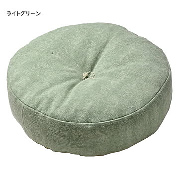 萩原 フロアラウンドクッション インド綿 ライトグリーン 全10色