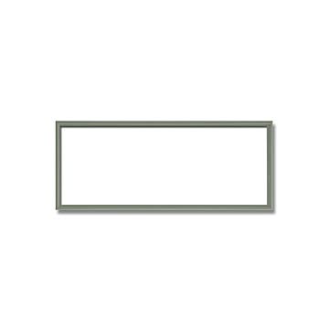 【長方形額】木製額 縦横兼用額 カラー4色展開 ■カラー長方形額（450×200mm）グリーン