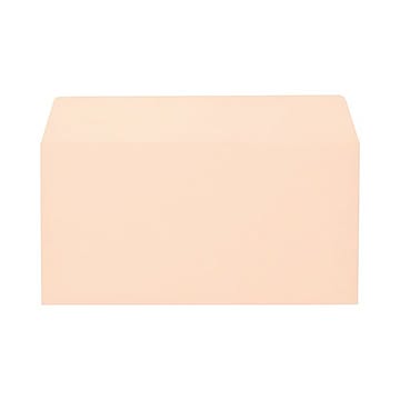 (まとめ) キングコーポレーション ソフトカラー封筒 のり付 洋0（洋長3） 100g／m2 ピンク 162022 1パック（100枚）  【×10セット】