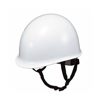 (まとめ) TANOSEE ヘルメット 白 1個 【×10セット】