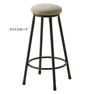 カウンターチェア 同色2脚入 CC-242F-B 幅300x奥行300x高さ600mm 桜屋工業