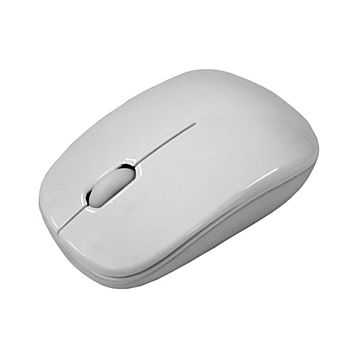 （まとめ） HIDISC 無線 2.4GHz ワイヤレスマウス ホワイト HDMW-7091WH ×3セット