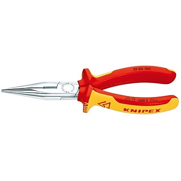KNIPEX（クニペックス）2506-160 絶縁ラジオペンチ 1000V （SB）