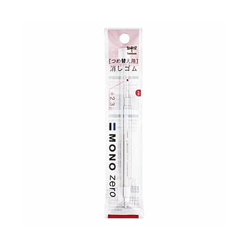 (まとめ) トンボ鉛筆 替え消しゴム モノゼロ丸型用 ER-KUR 1パック（2本）  【×50セット】