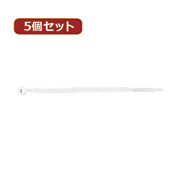 YAZAWA 5個セット束ねるバンド FTC200W50X5
