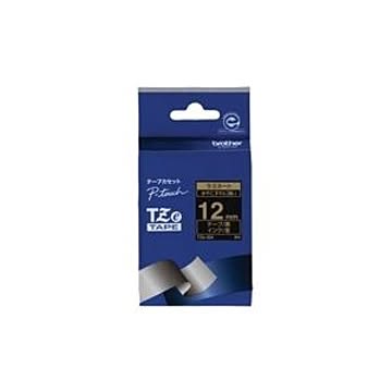(業務用30セット) brother ブラザー工業 文字テープ/ラベルプリンター用テープ 【幅：12mm】 TZe-334 黒に金文字