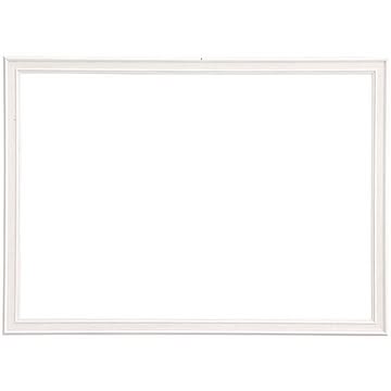 （まとめ）みんなの画用紙額 画用紙四ツ切判ホワイト【×3セット】