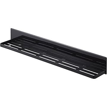 山崎実業 タワーマグネットバスルームラック ロング ブラック