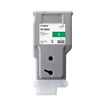 まとめ キヤノン Canon インクタンク PFI-206 顔料グリーン 300ml 5310B001 1個  ×5セット