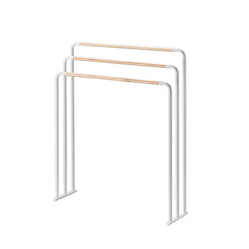 トスカ バスタオルハンガー 3連 ホワイト 1サイズ