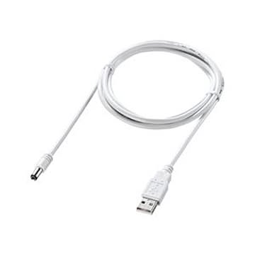 （まとめ）サンワサプライ POFメディアコンバータ用USB給電ケーブル LAN-POF200USB【×5セット】