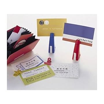 (まとめ)エレコム なっとく名刺(標準・上質紙・ホワイト) MT-JMC1WN【×10セット】