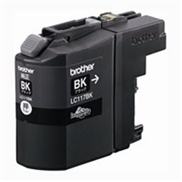 brother ブラザー工業 インクカートリッジ 純正 LC117BK ブラック(黒)