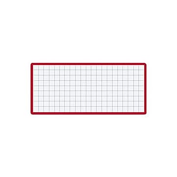 （まとめ）コクヨ マグネット見出し43×104mm 赤 マク-412R 1セット（10個）【×5セット】