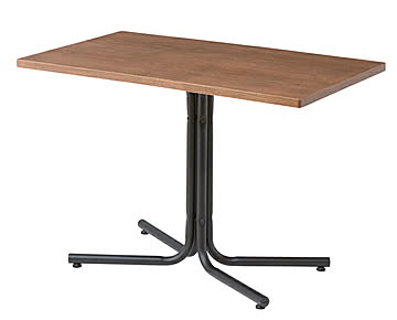 東谷 ダリオ カフェテーブル W100×D60×H67 ブラウン